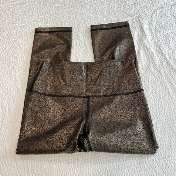 Lululemon Wunder under foil copper crop 6 women - Picture 6 of 7